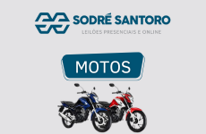 Leilão de Motocicletas - Segunda-Feira - 15/06/2026